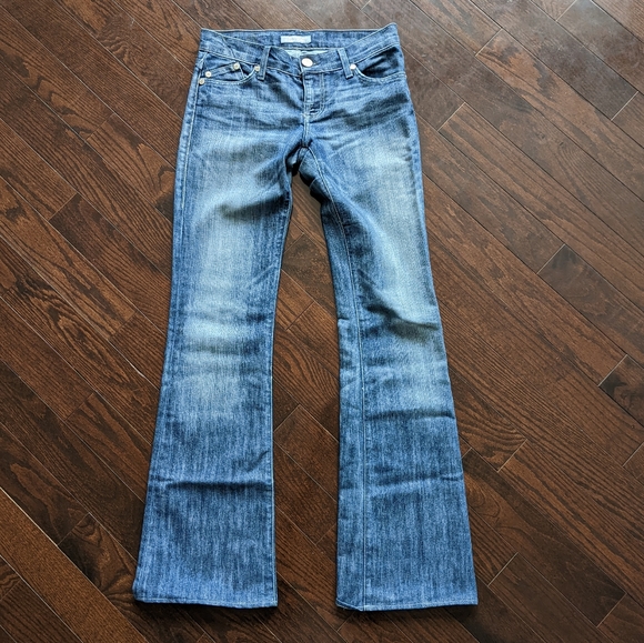 Rock & Republic Roth Vintage Y2K Flare Bootcut Jeans Sz 25 light wash - Picture 2 of 8